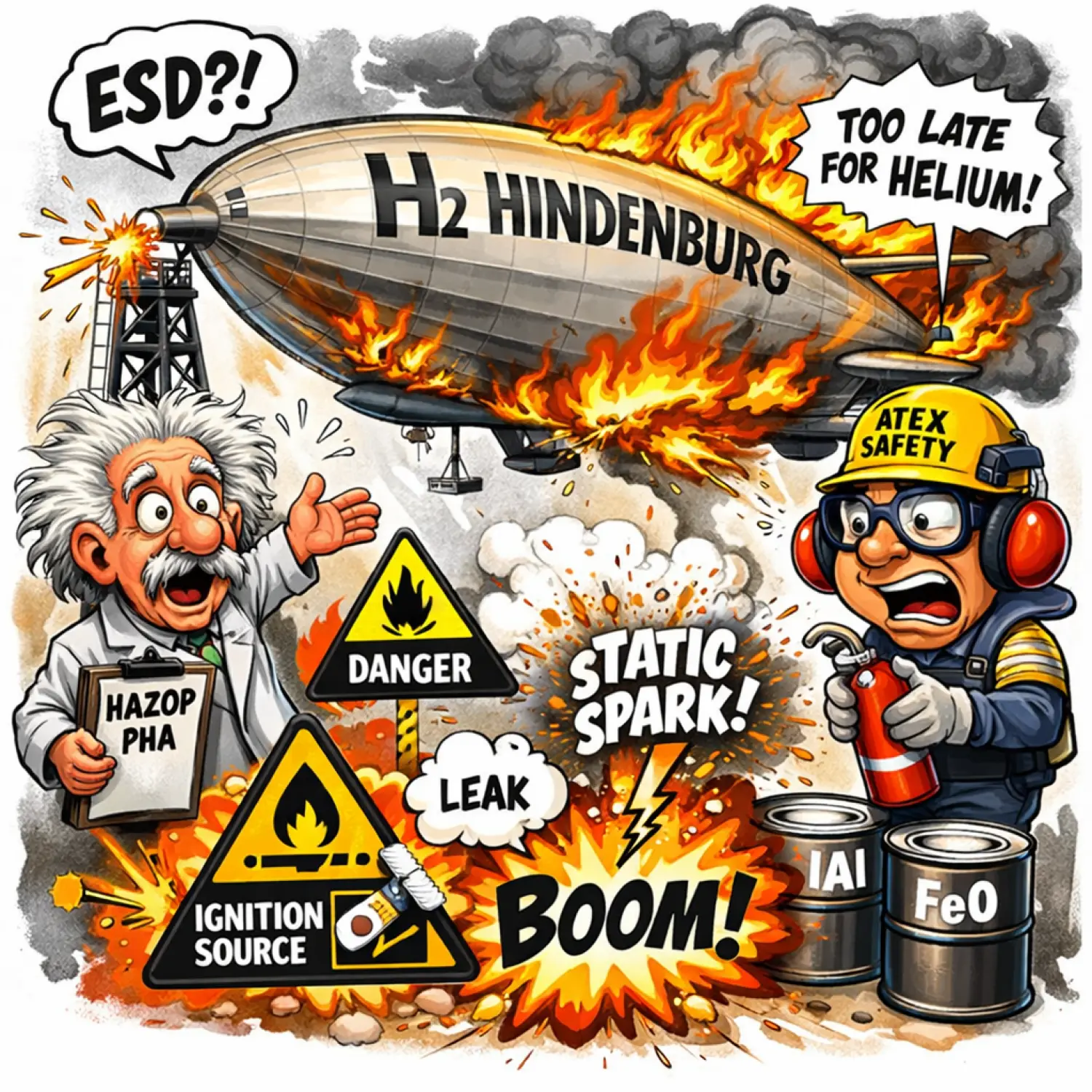 Was the Hindenburg Disaster an Explosion or a Fire?