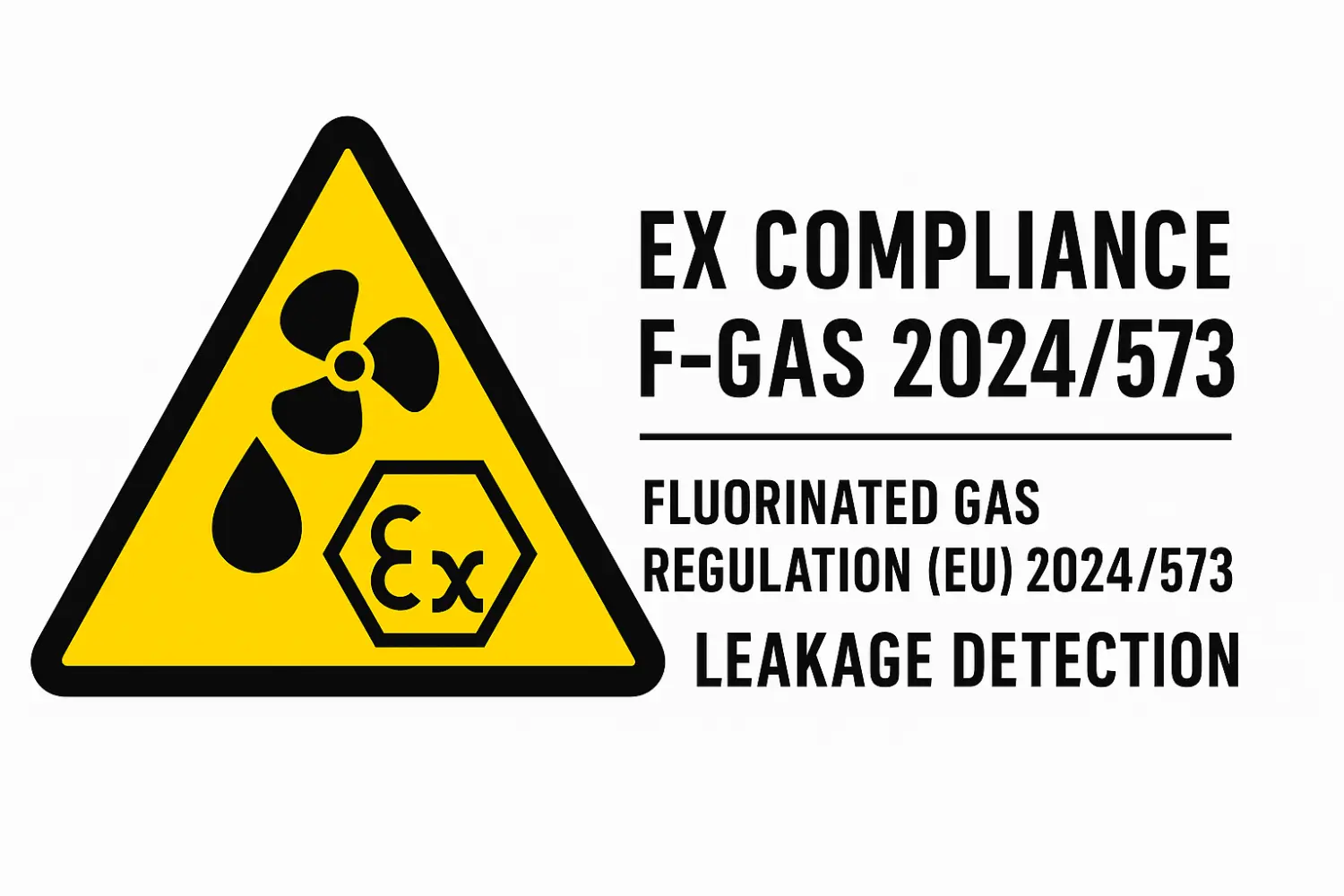 Fluorinated Gas Regulation (EU) 2024/573 — New Obligations for Leakage Detection and Ex Compliance