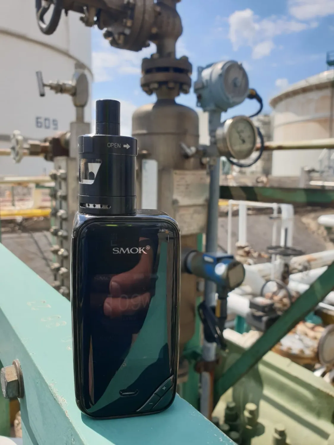 E cigarette in Ex zones